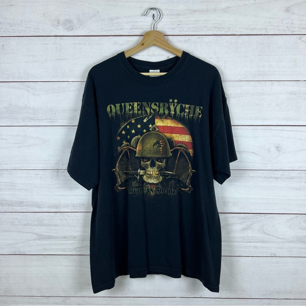 Vintage 2009 Queensryche Band Tour T-Shirt XL